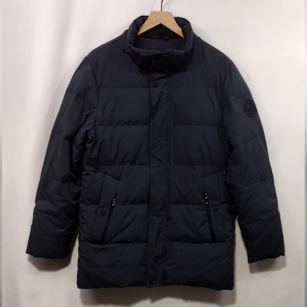 Bosideng Down Filled Jacket Mens L Black Casual Comfy Minimalist Warm